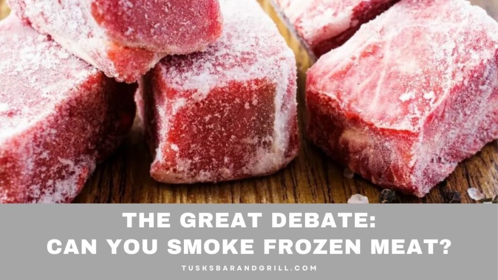 Can You Smoke Frozen Meat